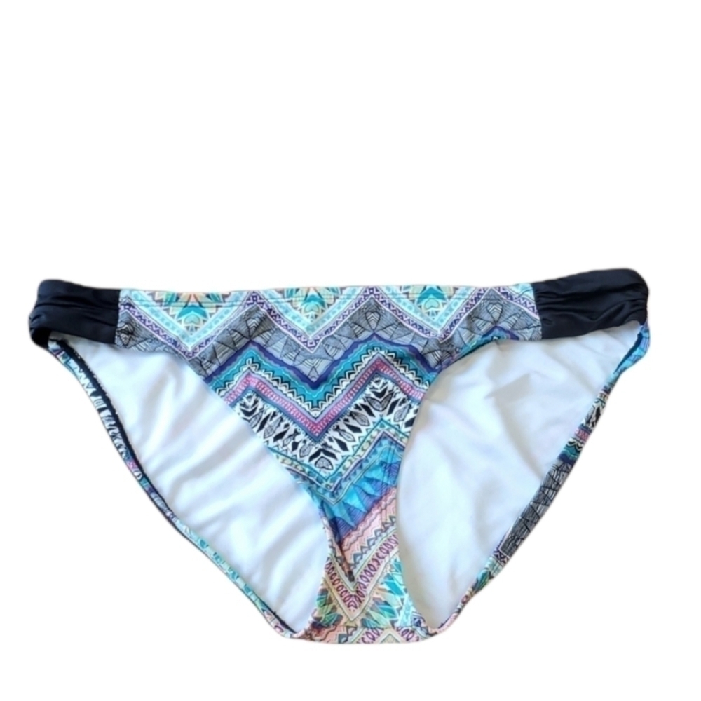 New Gibson Latimee Geometric boho swim bottom